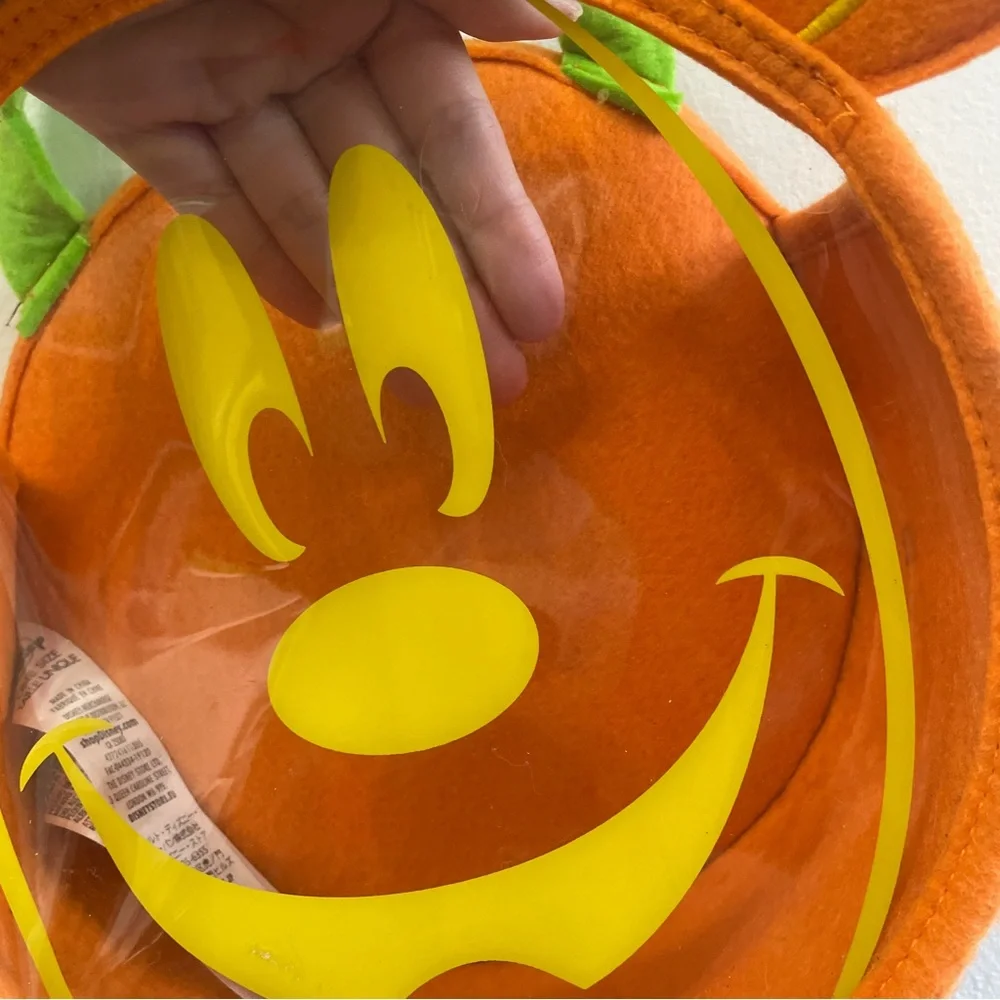 Disney Trick and Treat Bag Mickey Mouse Pumpkin